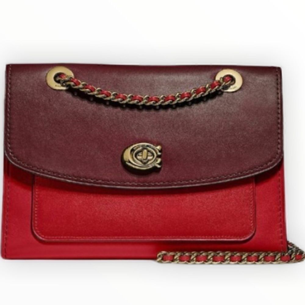 COACH Parker ColorBlock Shoulder Bag - Picture 14 of 16
